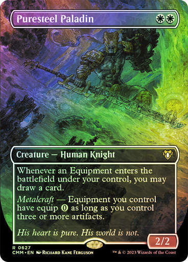 Puresteel Paladin (cmm) / Borderless / Foil