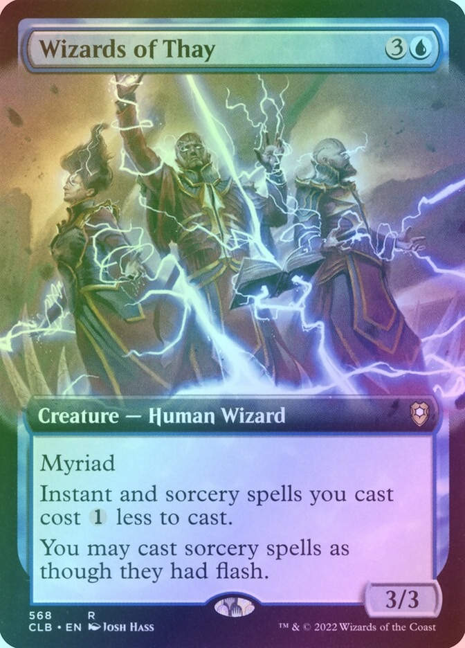 Wizards of Thay (CLB) (568) / Extended Art / Foil