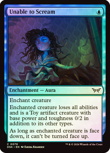 Unable to Scream (DSK) (78) / Foil