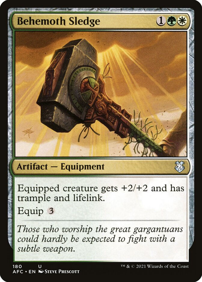Behemoth Sledge (AFC) (180)