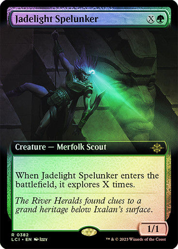 Jadelight Spelunker (lci) / Extended Art / Foil