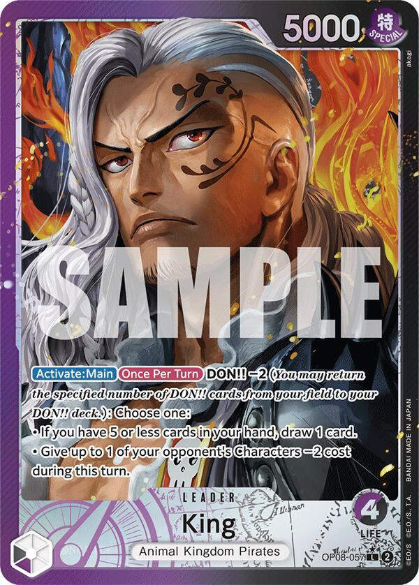 King (057) (Parallel) (OP08-057) / Foil