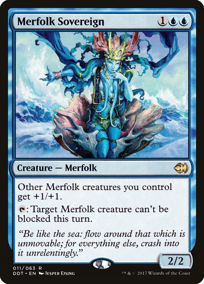Merfolk Sovereign (ddt)
