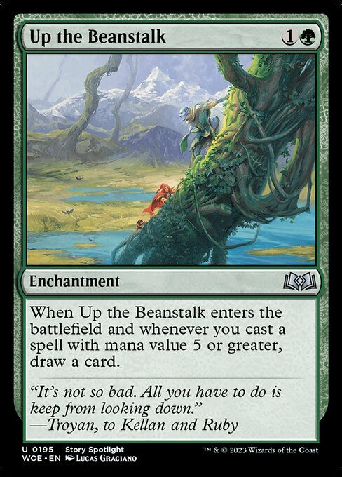 Up the Beanstalk (woe)