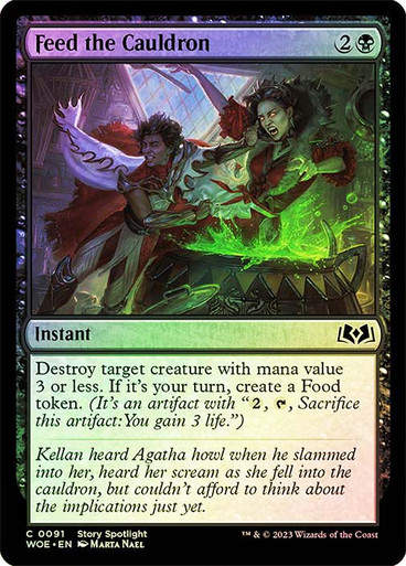 Feed the Cauldron (woe) / Foil