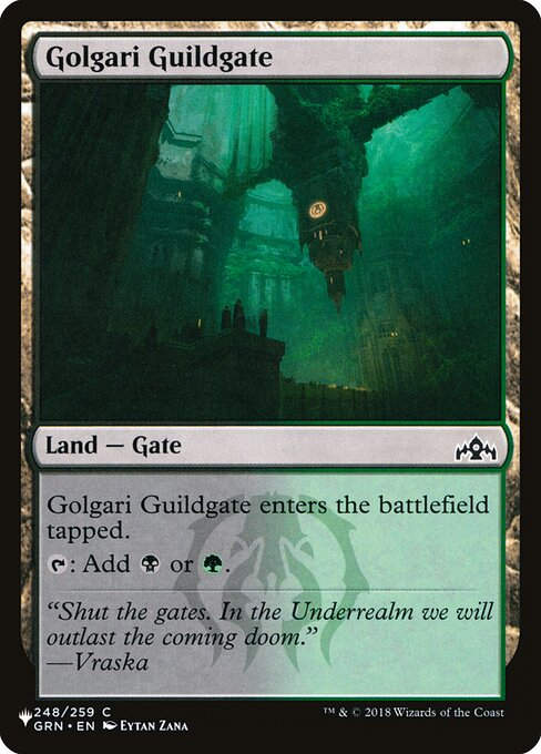 Golgari Guildgate (PLST) (GRN-248)