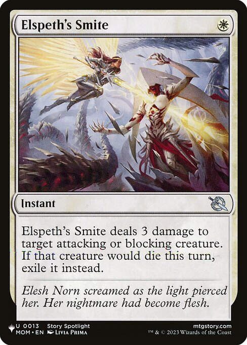 Elspeth's Smite (PLST) (MOM-13)