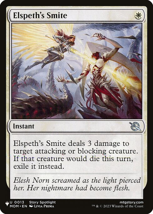 Elspeth's Smite (PLST) (MOM-13)