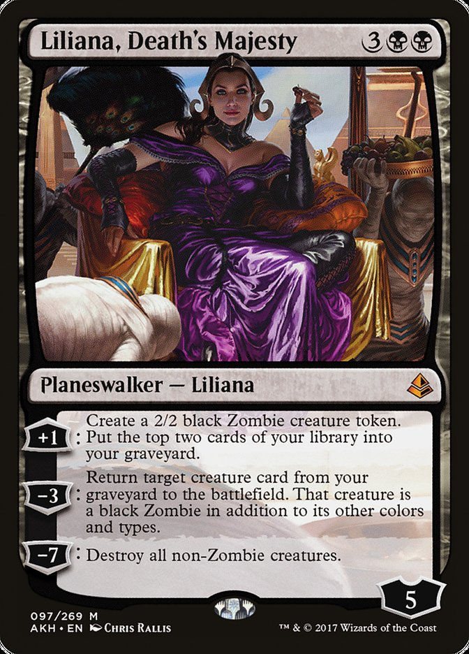 Liliana, Death's Majesty (AKH) (97)