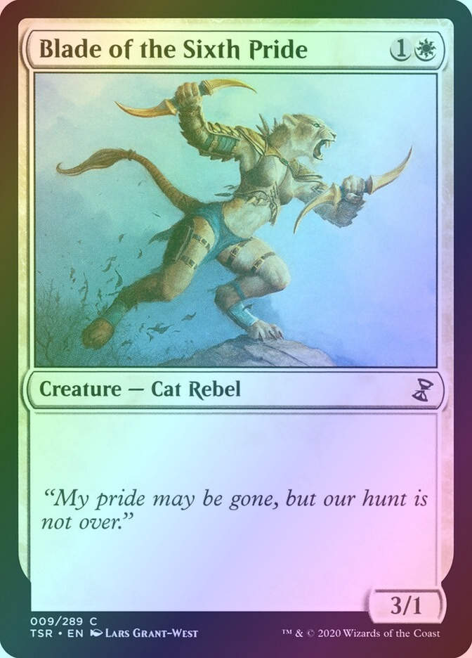 Blade of the Sixth Pride (TSR) (9) / Foil