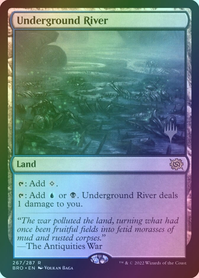 Underground River (PBRO) (267p) / Foil