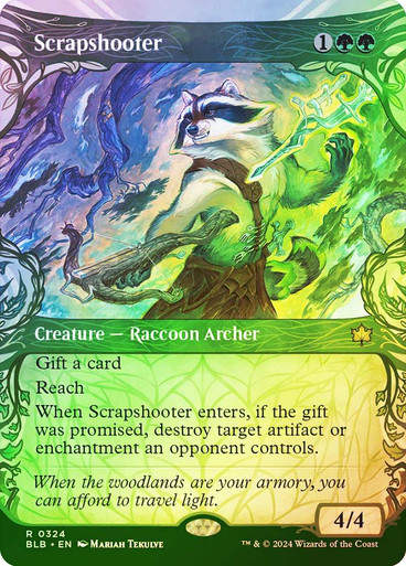 Scrapshooter (blb) (324) / Showcase Foil