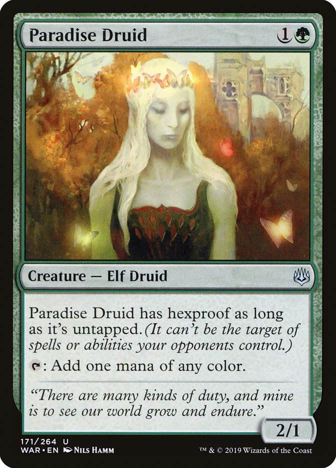 Paradise Druid (WAR) (171)