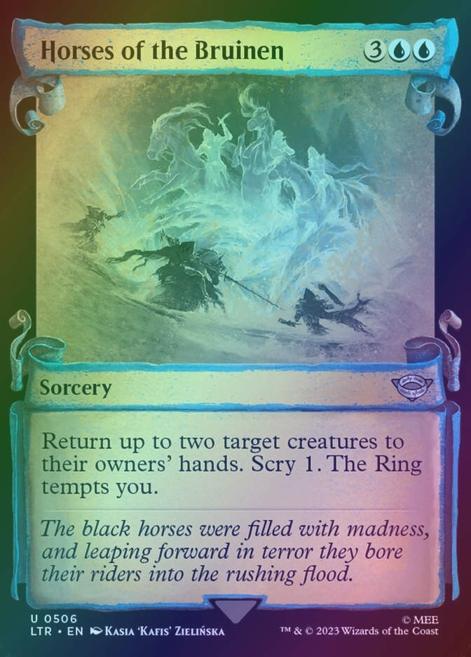 Horses of the Bruinen (LTR) (506) / Showcase / Foil