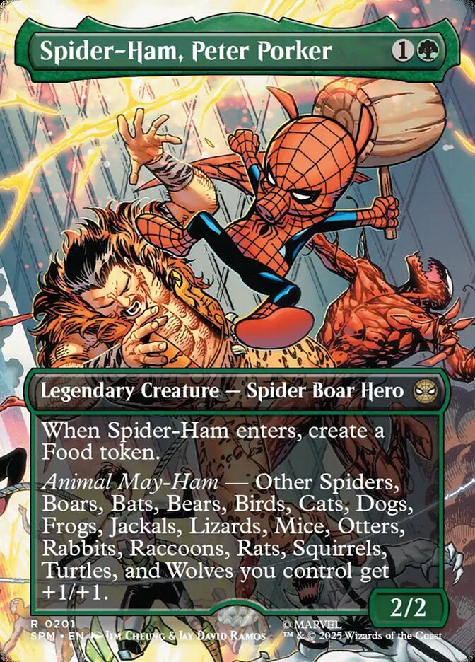 Spider-Ham, Peter Porker (SPM) (201) / Borderless Scene