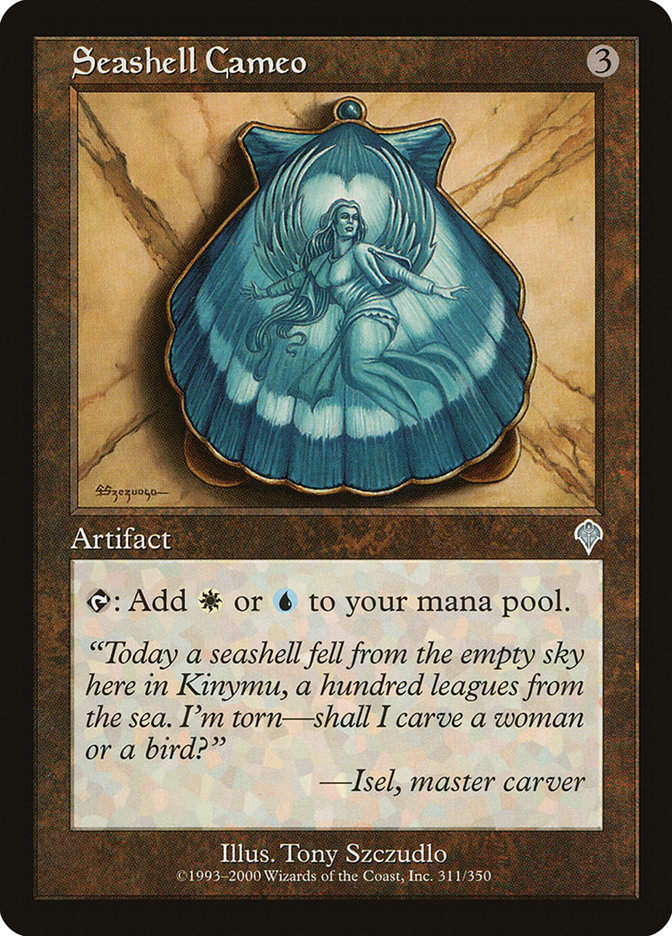 Seashell Cameo (INV) (311)