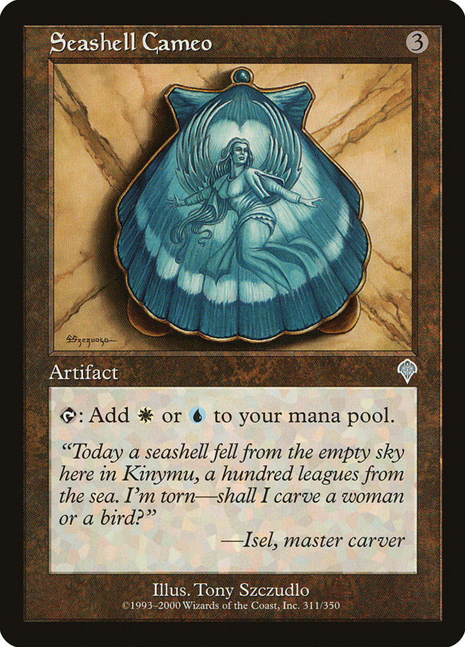 Seashell Cameo (INV) (311)