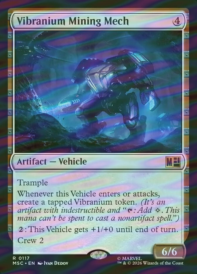 Vibranium Mining Mech (MSC) (117) / Surge Foil