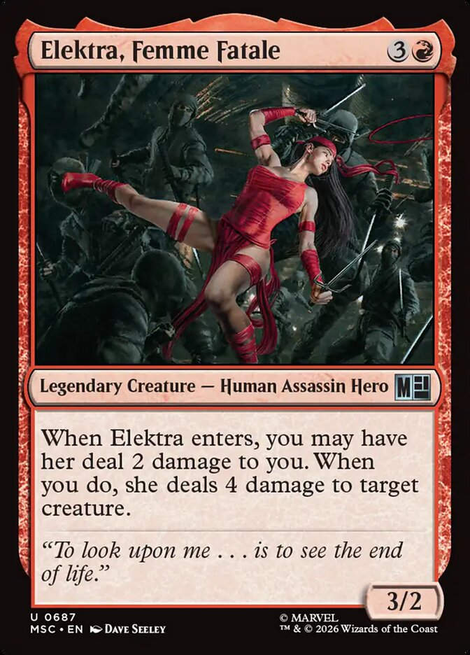 Elektra, Femme Fatale (MSC) (687)