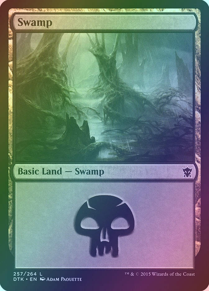 Swamp (DTK) (257) / Foil