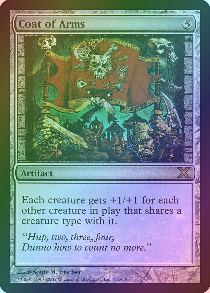 Coat of Arms (10E) (316★) / Foil