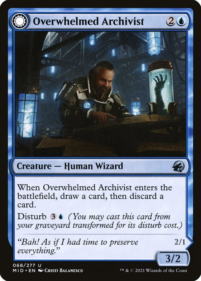 Overwhelmed Archivist // Archive Haunt (MID) (68) — cara 1 de 2