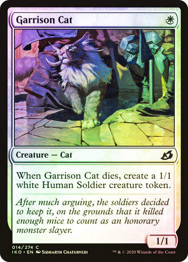 Garrison Cat (IKO) (14) / Foil