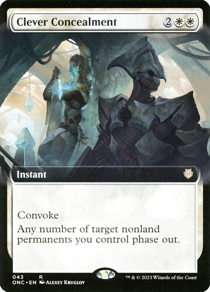 Clever Concealment (ONC) (43) / Extended Art