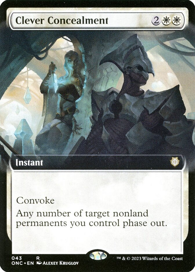 Clever Concealment (ONC) (43) / Extended Art