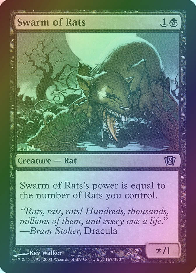 Swarm of Rats (8ED) (167★) / Foil
