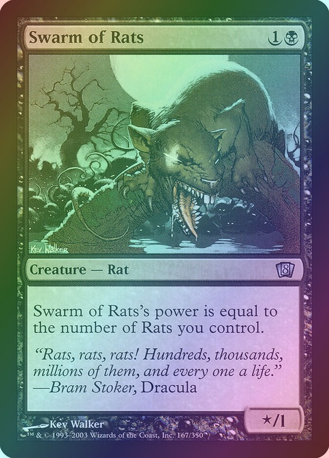 Swarm of Rats (8ED) (167★) / Foil