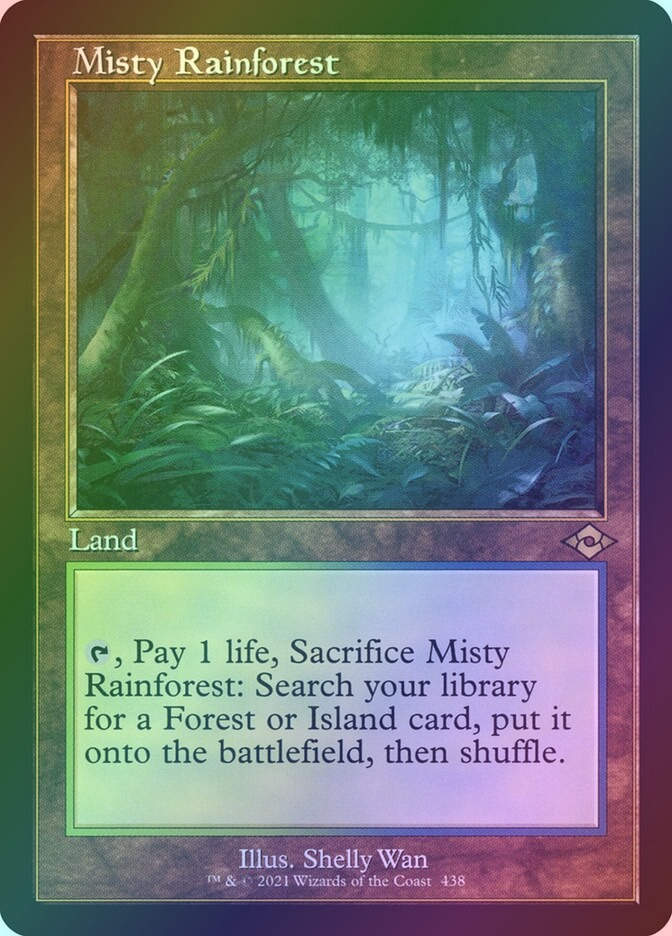 Misty Rainforest (MH2) (438) / Foil