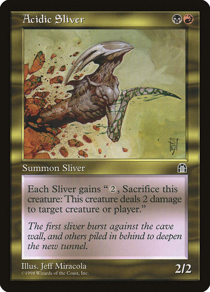 Acidic Sliver (sth)