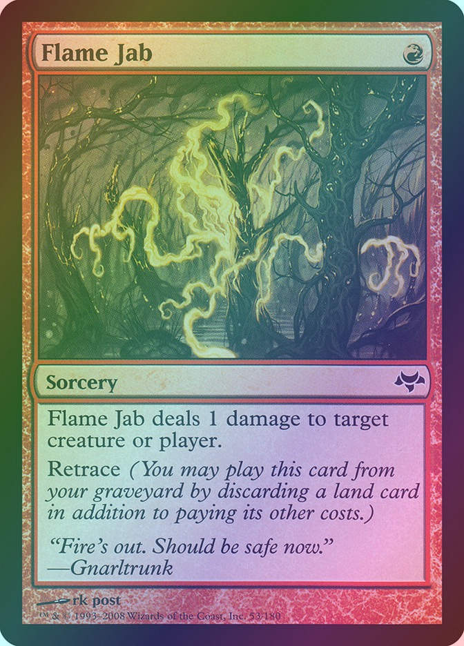 Flame Jab (EVE) (53) / Foil