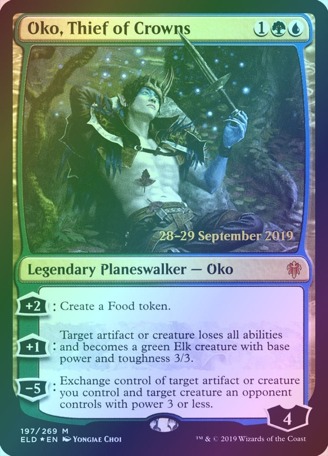 Oko, Thief of Crowns (PELD) (197s) / Foil