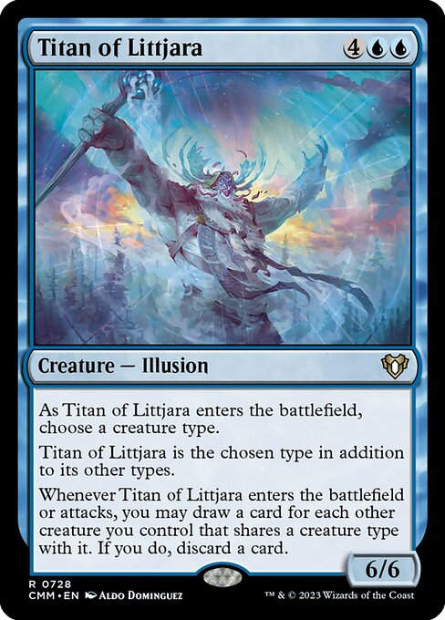 Titan of Littjara (cmm) (Commander Deck)