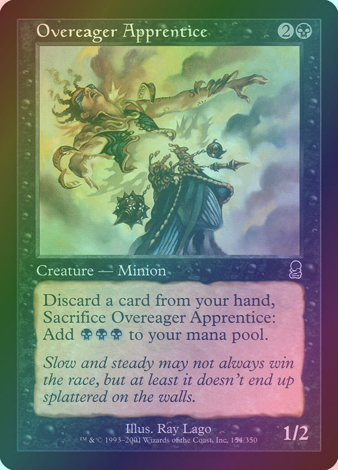 Overeager Apprentice (ODY) (154) / Foil