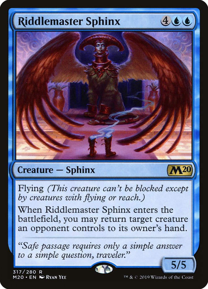 Riddlemaster Sphinx (M20) (317)