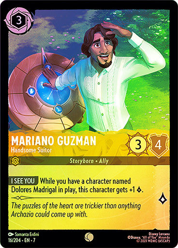 Mariano Guzman - Handsome Suitor (LOR_ARC) / Foil