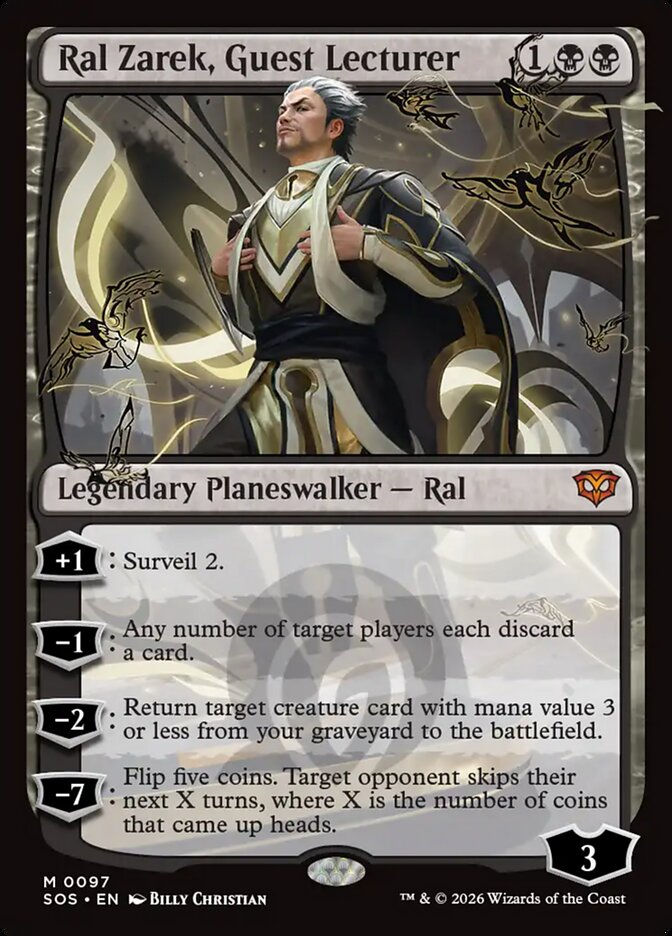 Ral Zarek, Guest Lecturer (SOS) (97)