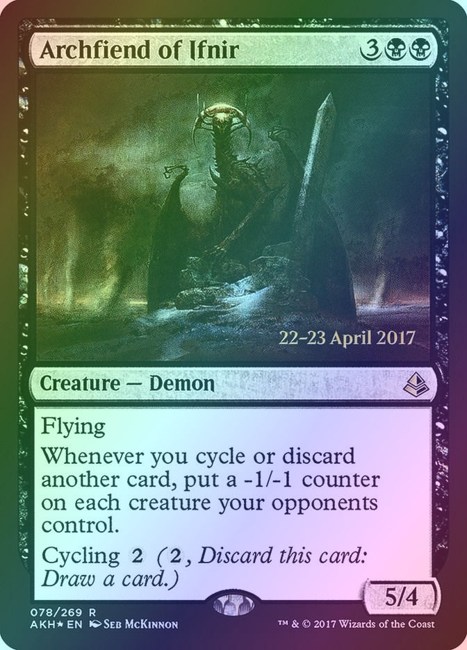 Archfiend of Ifnir (PAKH) (78s) / Foil