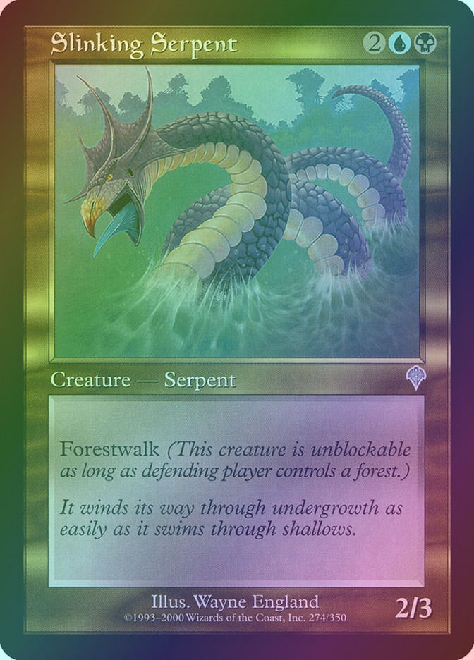 Slinking Serpent (INV) (274) / Foil