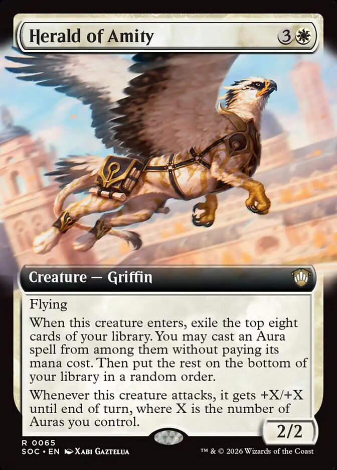 Herald of Amity (SOC) (65) / Extended Art
