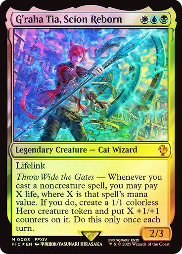 G'raha Tia, Scion Reborn (FIC) (3) / Foil