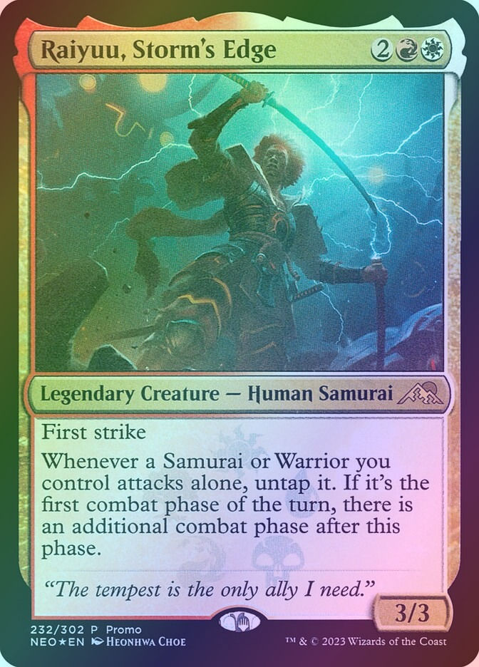 Raiyuu, Storm's Edge (PNEO) (232★) / Foil