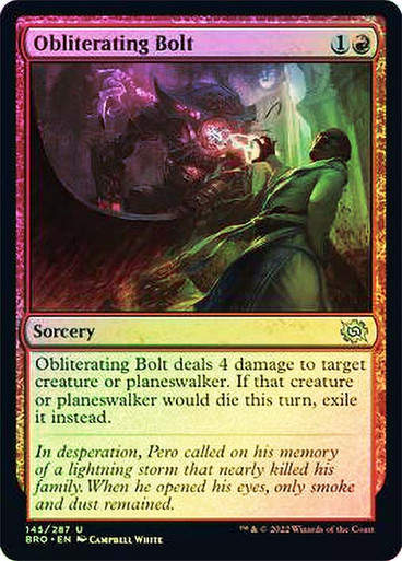 Obliterating Bolt (BRO) / Foil