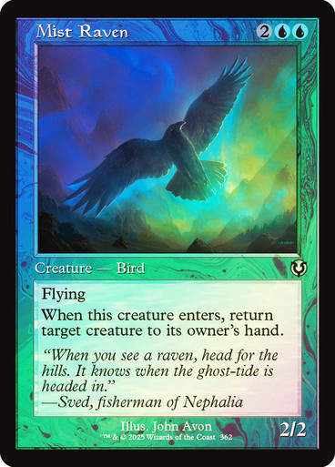 Mist Raven (INR) (362) / Foil Retro
