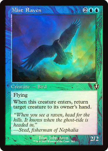 Mist Raven (INR) (362) / Foil Retro