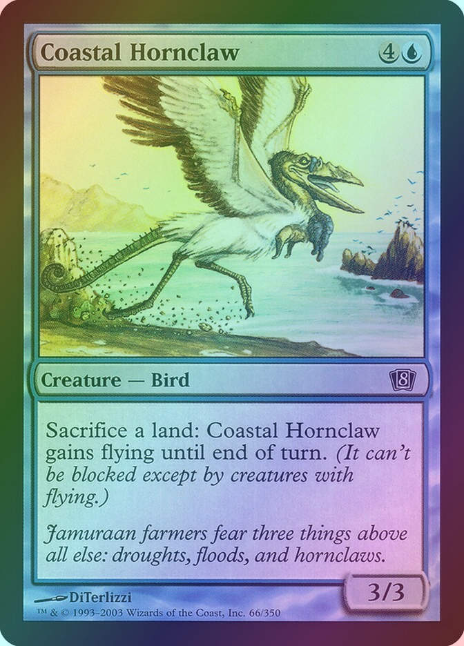 Coastal Hornclaw (8ED) (66★) / Foil