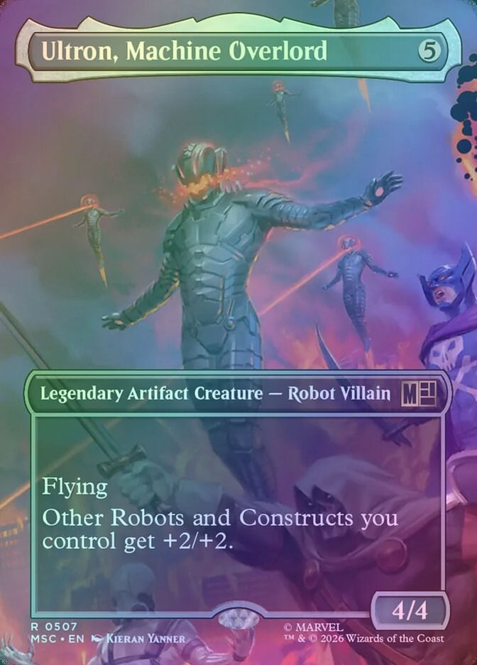 Ultron, Machine Overlord (MSC) (507) / Borderless / Foil